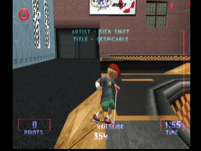 Freestyle Scooter screenshot 5 for Sega Dreamcast